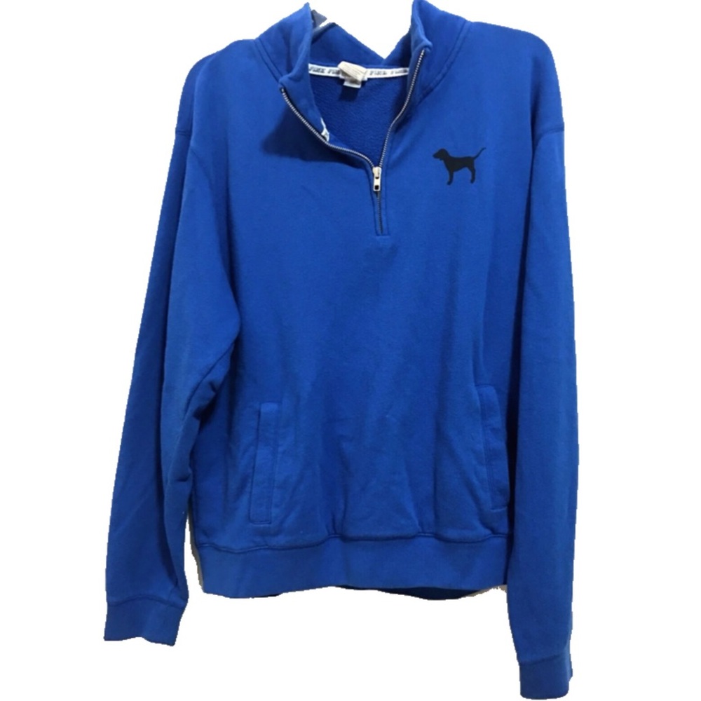 VS PINK quarter zip pullover